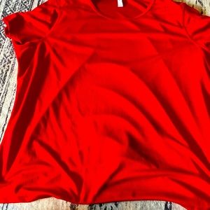 Ideology red t-shirt 2x NWT